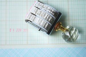 Image of LAST ONE Dial A Date Stamp