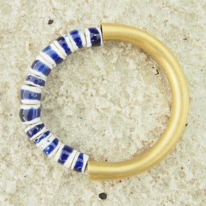 Image of Porcelain/Brass Halfsie Bracelet