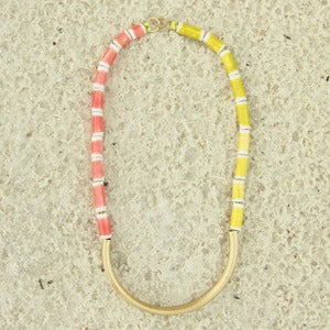 Image of 2 Tone Porcelain Necklace
