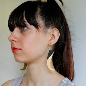 Image of Silver & Gold Earrings