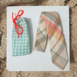Image of Sherbet Madras Tie