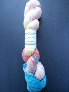 Image of Fight Like a Girl - Silver Maple Sock