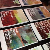 Image of full set of 9 prints with alexandra franzen