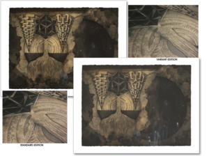 Image of The Forgiven Ghost Print Set