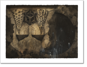 Image of Forgiven Ghost Screen Print Standard Edition