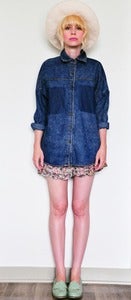 Image of Denim Boyfriend Shirt