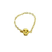 Image of Mini Skull Chain Ring