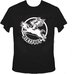 Image of Dirtfoot - Flying Pig T - Black w/White Print