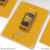 Image of Citycab Poster / New York