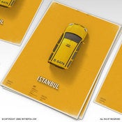 Image of Citycab Poster / Istanbul