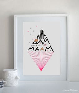 Image of Wham Bam / Framed Original Artwork