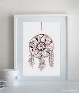 Image of Dreamcatching / Framed Original Artwork