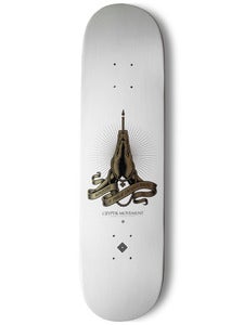 Image of SKATEBOARD DECK (White) | Ministry of Public Enlightenment