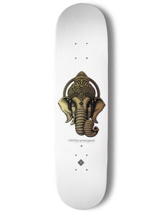 Image of SKATEBOARD DECK (White) | Ganesha