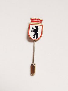 Image of Berlin East German Black Bear Pin