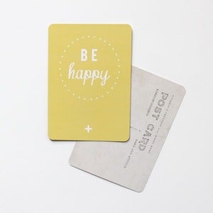 Image of Cartes postales "Be happy"