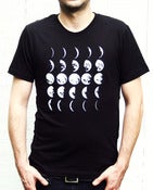 Image of Mens Moon Phases Tshirt