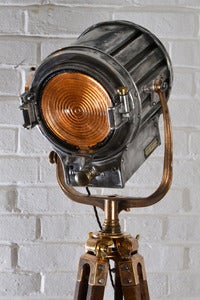 Image of Mole Richardson Theatre Lamp (BRASS)