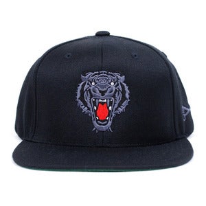 Image of Prey Snapback Cap (Black/Black)