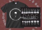 Image of Dads - BYTA; LP + Teeth Circle T-Shirt package
