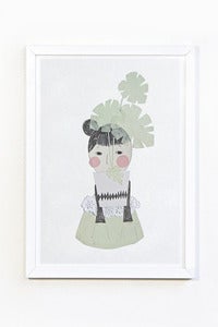 Image of Plant girl print - A4