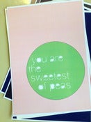 Image of ONE ONLY - you are the sweetest of peas - custom colours