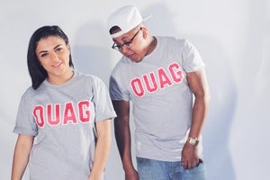 Image of Two for £20 // Grey "OUAG" T-Shirt