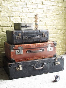 Image of Serie de valises "Croco"