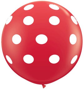 Image of 36 inch Polka Dot Balloons
