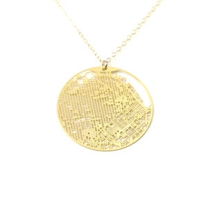 Image of Urban Gridded Earrings/Necklace - San Francisco