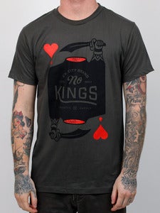 Image of NO KINGS (Charcoal)