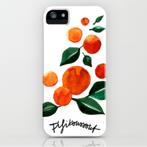 Image of Orange Tree iPhone Case