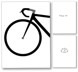 Image of Ride on (front) - Card