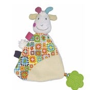 Image of 'Hugette the Goat' Comforter with Teether
