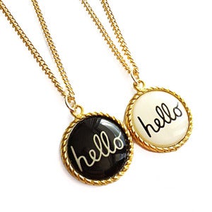 Image of Hello Necklace