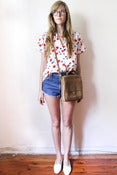 Image of festive dots blouse