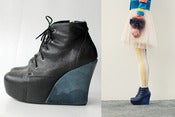 Image of Jeffery campbell 2 tone wedge 38.5
