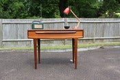 Image of Danish teak/afromosia console/hall table with drawer circa 1960s