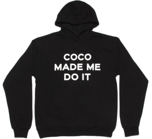 Image of SSUR The Cut - COCO MADE ME DO IT HOODIE