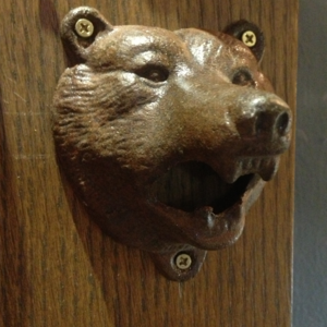 Image of Cast Iron Bear Bottle Opener