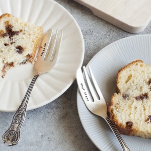 Image of 'Your slice...My slice' Cake Forks