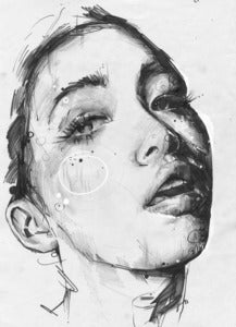 Image of RUSS MILLS - ORIGINAL SKETCH ON PAPER
