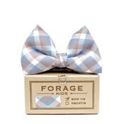 Image of summer gingham {kids bow tie}