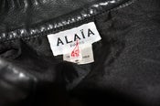 Image of Vintage Alaia Leather Skirt