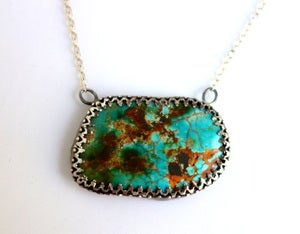 Image of Handmade Royston Turquoise Pendant