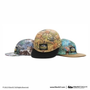 Filter017 5 Panel Camp Cap (Wild Animal Series 1)