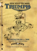 Image of Triumph 650 Rebuild DVD with Wes White