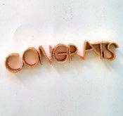 Image of Glittery CONGRATS