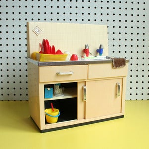 Image of Vintage Toy Kitchen Sink