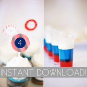 Image of 4th of July Party Printables